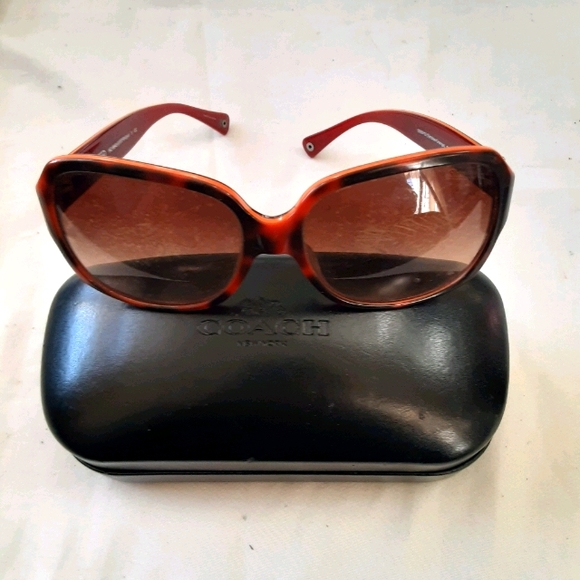Coach Glasses L037 Bridget in Tortoise Orange - Picture 1 of 8